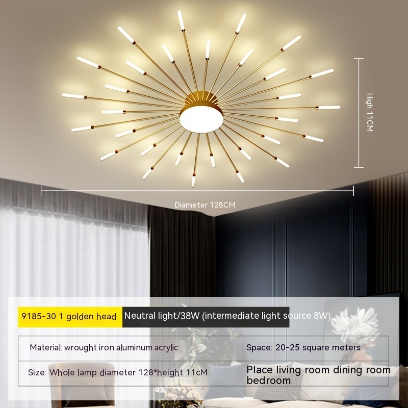 Modern Minimalist LED Lamp Lighting Living Room - Image 2