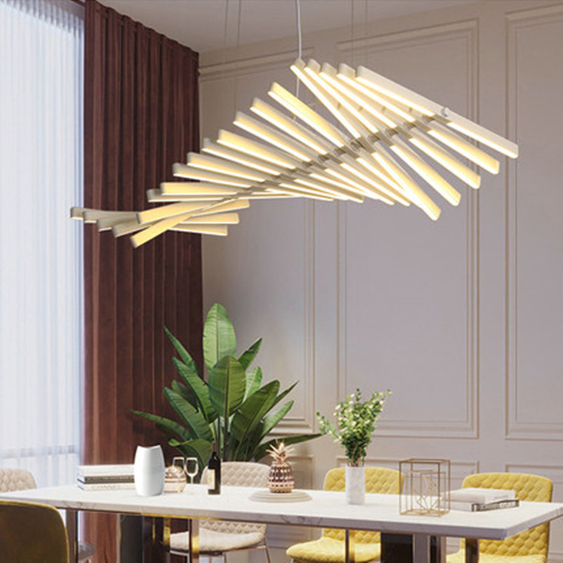 Fashion Fishbone Shape Office Strip Lamps - Image 5